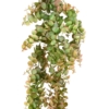 Eucalyptus artificiel vert et marron 81 cm – Image 2