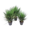 Herbe round artificiel vert – Image 2