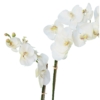 Phalaenopsis blanc artificiel 85 cm – Image 2