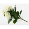 Hortensia artificiel blanc 45 cm - résistant aux UV – Image 4