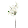 Cerisier fleur spray artificiel blanc 105 cm – Image 2