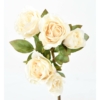 Rose multi spray artificiel blanc 45 cm