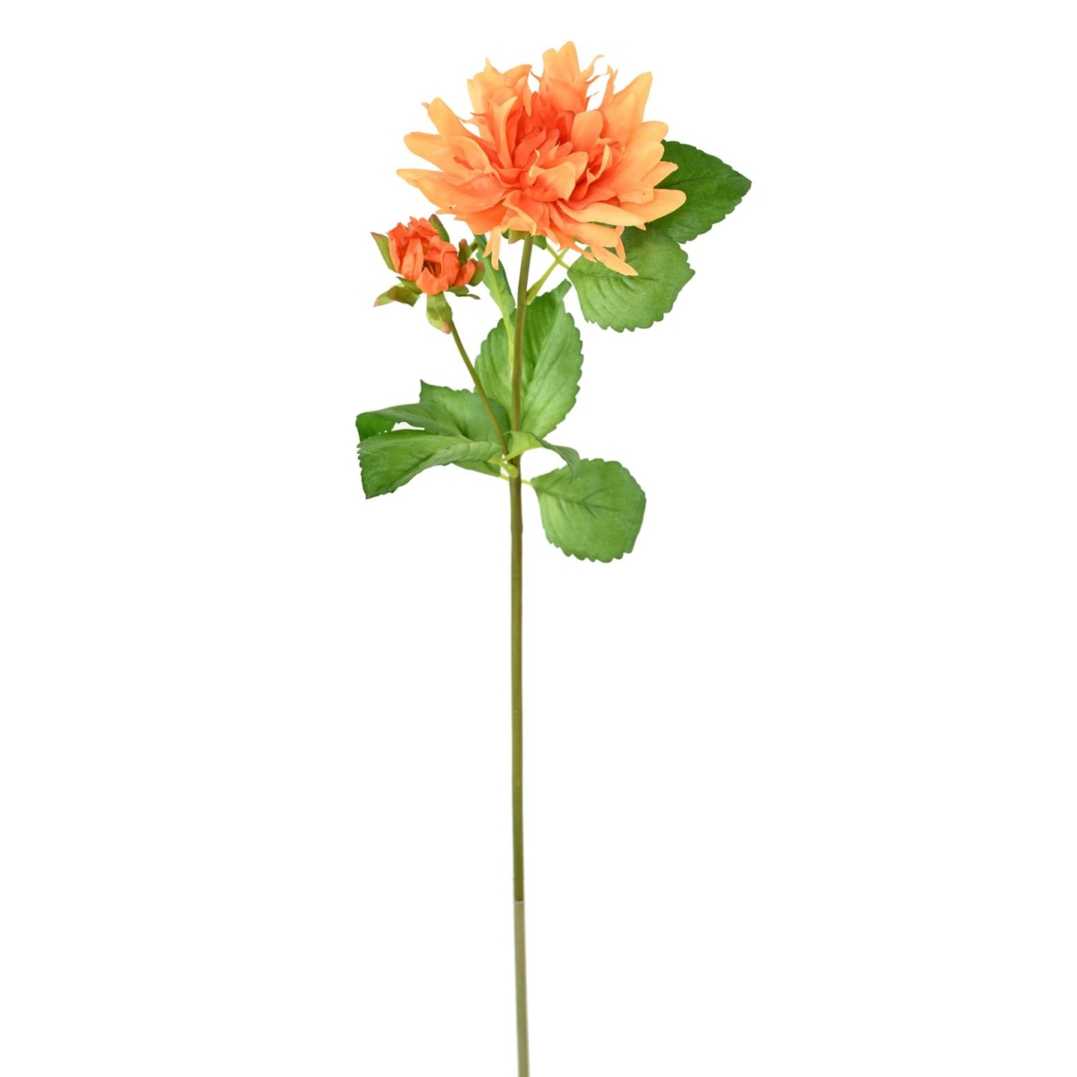 Dahlia artificiel orange75 cm – Image 2