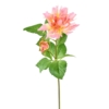 Dahlia artificiel rose 75 cm