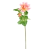 Dahlia artificiel rose 75 cm – Image 2