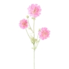 Scabieuse artificiel rose 75 cm