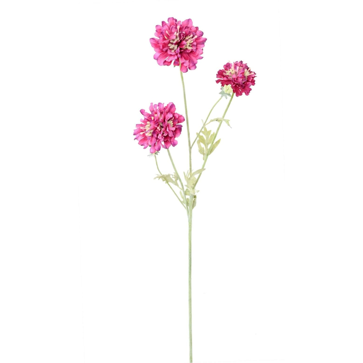 Scabieuse artificiel mauve 75 cm – Image 2