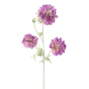 Scabieuse artificiel violet 75 cm