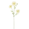 Scabieuse artificiel blanc 75 cm – Image 2