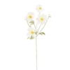 Cosmos artificiel blanc 62 cm – Image 2