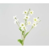 Chrysanthème artificiel blanc 55 cm – Image 3