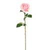 Rose artificiel orange 55 cm