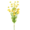 Chrysanthème jaune ensemble artificiel 80 cm