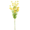 Chrysanthème jaune ensemble artificiel 80 cm – Image 2
