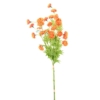 Chrysanthème orange ensemble artificiel 80 cm – Image 2