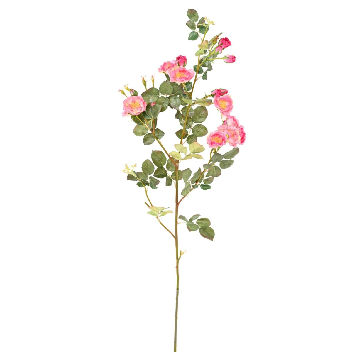 Rose mini branche artificielle 100 cm