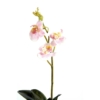 Orchidée artificiel rose clair 40 cm – Image 2