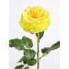 Rose anglaise jaune artificiel 85 cm – Image 2