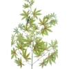 Aralia spray rouge et vert artificiel 70 cm – Image 2