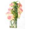 Rose en composition artificiel 21 cm – Image 2
