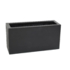 Rectangle jumbo fibre noir 40 cm