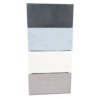 Rectangle jumbo fibre noir 40 cm – Image 3