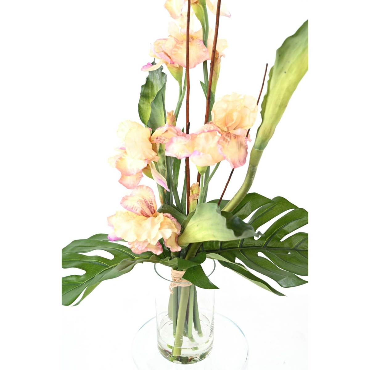 Bouquet iris artificiel 85 cm – Image 2