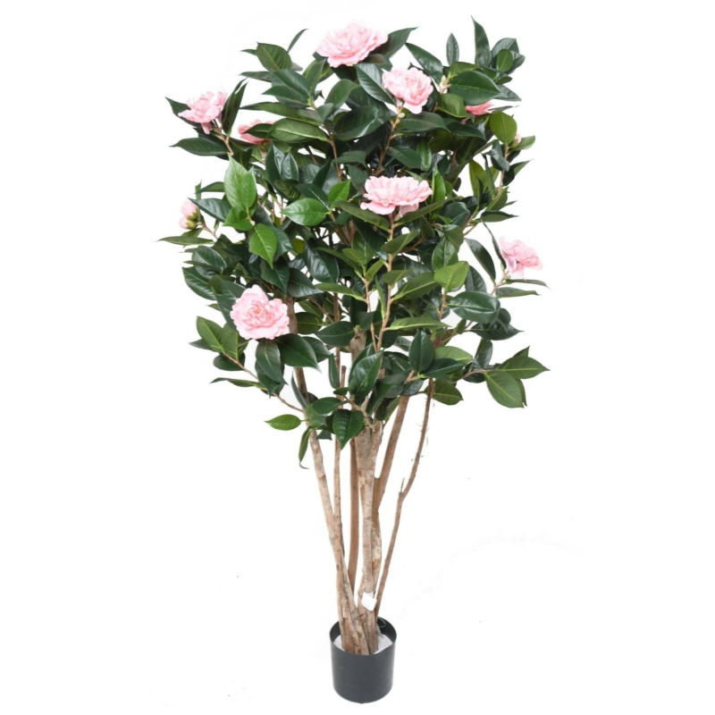 Camelia japonica double artificiel 130 cm rose