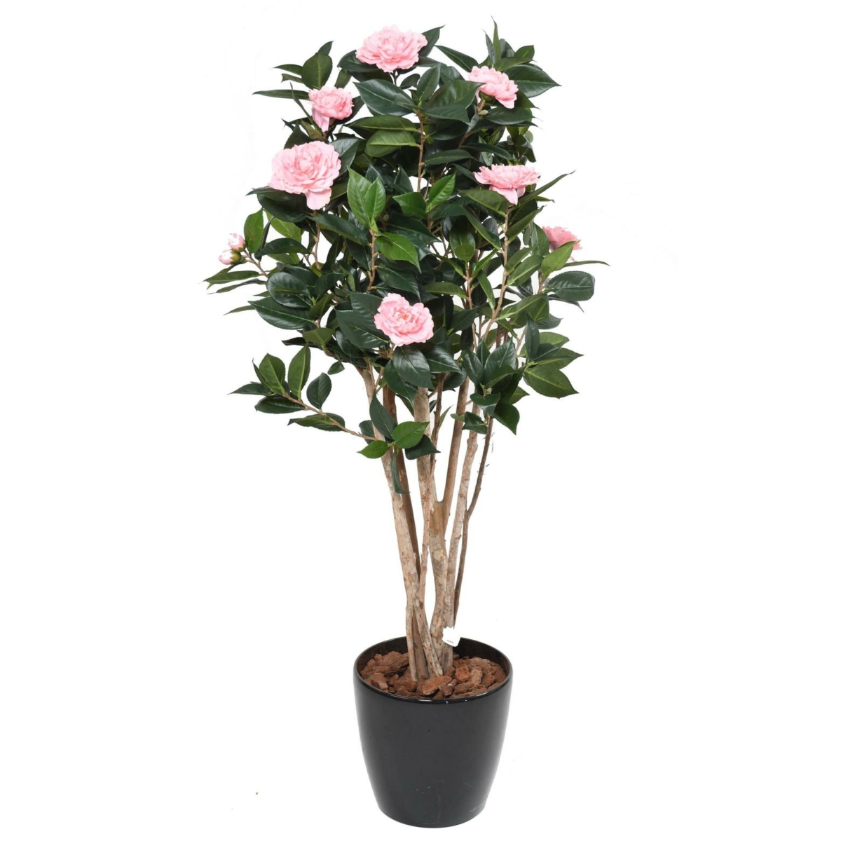 Camelia japonica double artificiel 130 cm rose – Image 4