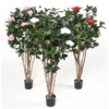 Camelia japonica double artificiel 130 cm blanc – Image 2