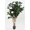 Camelia japonica double artificiel 130 cm blanc – Image 4