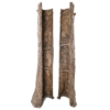 Ficus géant tronc parties (cache poteau) artificiel 370 cm – Image 8