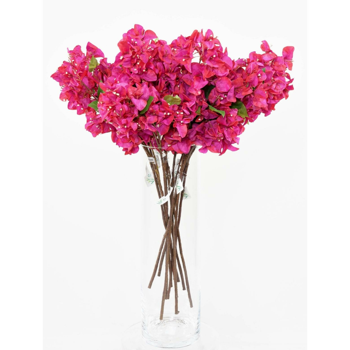 Branche de bougainvillier artificielle fuchsia 68 cm – Image 3