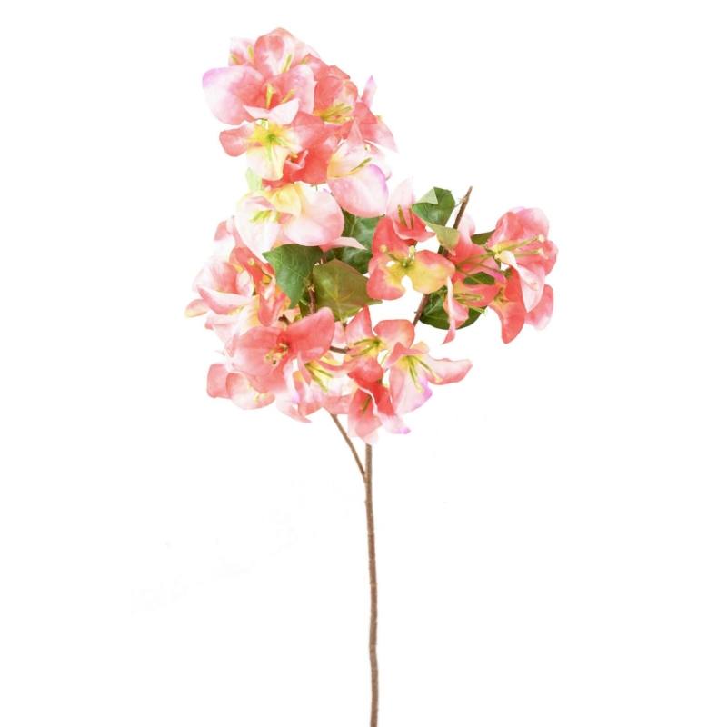 Branche de bougainvillier artificielle rose 68 cm