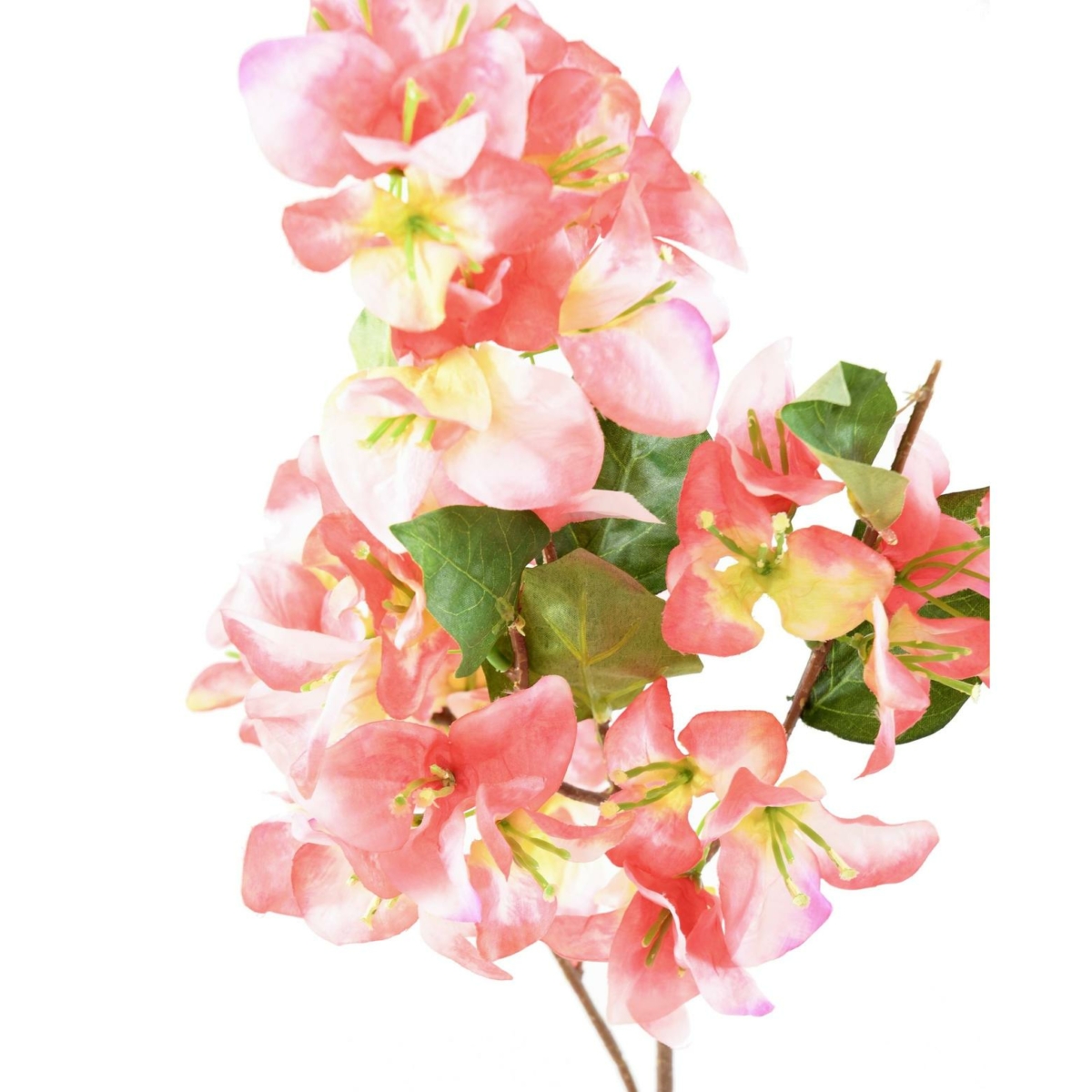 Branche de bougainvillier artificielle rose 68 cm – Image 2