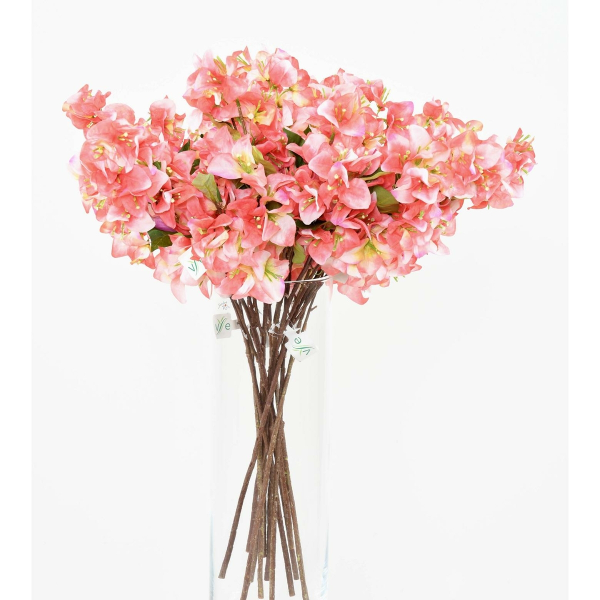Branche de bougainvillier artificielle rose 68 cm – Image 3