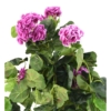 Chute de géranium artificielle fuchsia 60 cm – Image 2