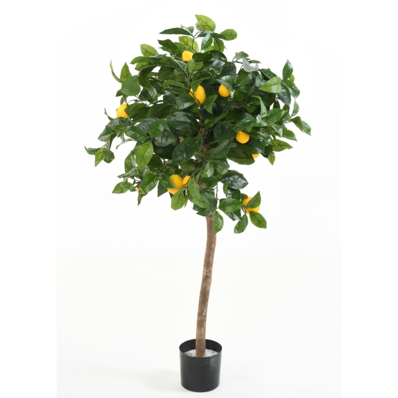 Citronnier tête artificiel 110 cm