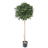 Laurier boule tige artificiel