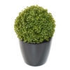 Buis boule artificiel 26 cm – Image 3