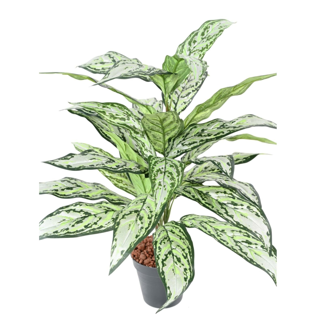 Aglaonema artificiel 80 cm – Image 2