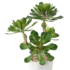 Succulente en pot artificielle 30 cm – Image 2