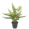 Fougère pot artificiel 45 cm – Image 2